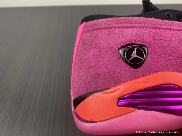 Official Maikesneakers DH4121-600 Low Shocking (W) Pink Jordan 14 Retro 0816